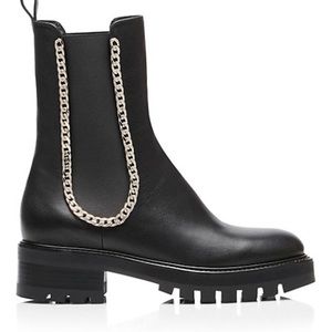 Aquazzura Mason Chain Link Boots